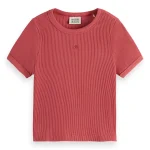 Baby rib slim-fit t-shirt