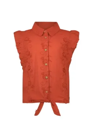 Cindy Blouse Rust
