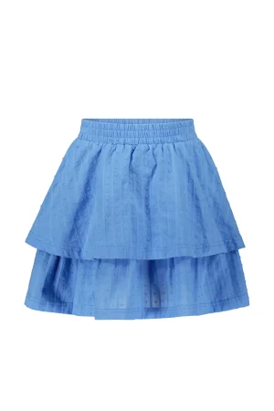 ROMEE Miami-blue layered skirt