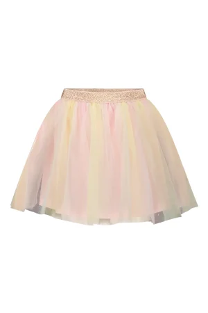 RAEVEN rainbow tule skirt