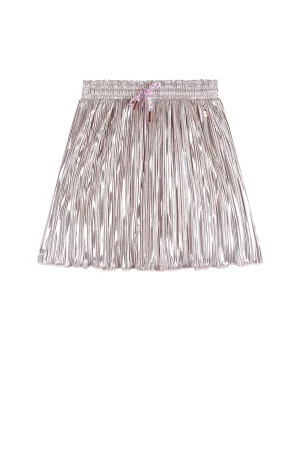 Norah Foil Plissee skirt