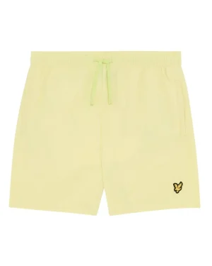 Plain Swim Shorts Geel